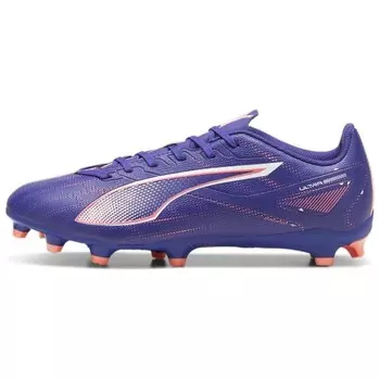 Футбольные бутсы Ultra 5 мужские низкие фиолетовые Puma