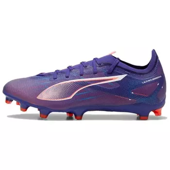 Футбольные бутсы Ultra 5 мужские низкие фиолетовые Puma