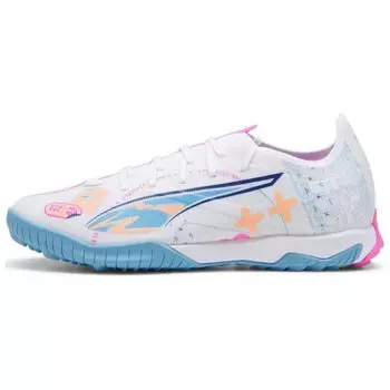 Футбольные бутсы Ultra 5 унисекс с низким верхом белого цвета Puma