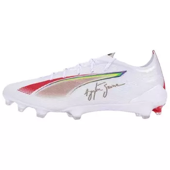 Футбольные бутсы Ultra 5 унисекс с низким верхом белый/золотой Puma