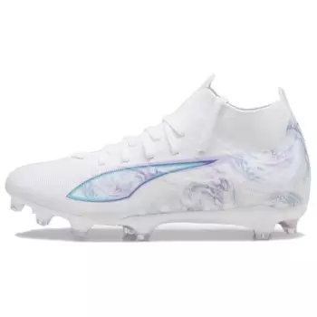 Футбольные бутсы Ultra 5 женские, среднего размера, белые/синие Puma