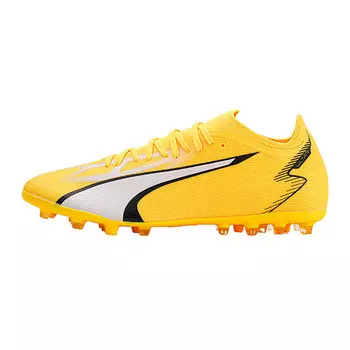 Футбольные бутсы Ultra Match мужские низкие черный/белый Puma