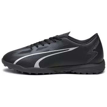 Футбольные бутсы Ultra Play мужские низкие черные/белые Puma