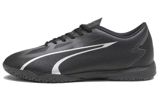 Футбольные бутсы Ultra Play мужские низкие черные Puma