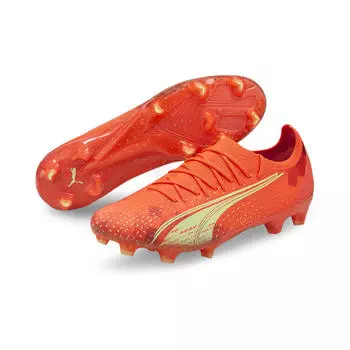 Футбольные бутсы Puma Ultra Ultimate FG/AG, темно-оранжевый