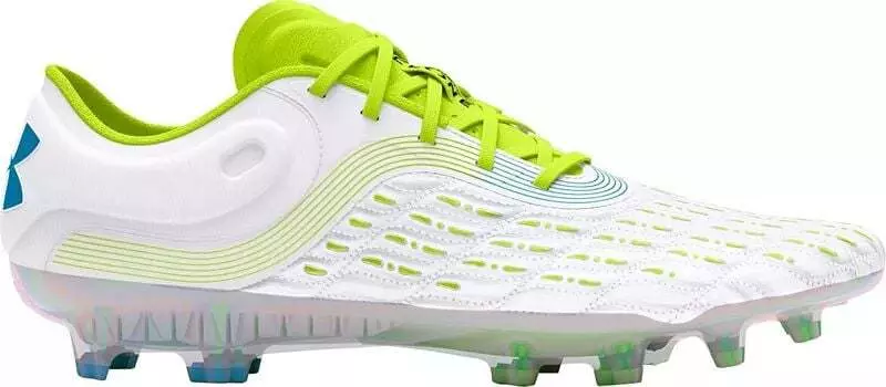 Футбольные бутсы Under Armour Magnetic Elite 3 FG, белый/желтый