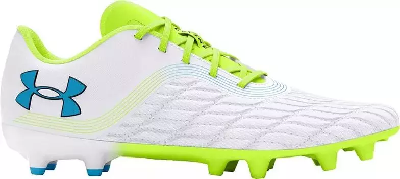 Футбольные бутсы Under Armour Magnetic Pro 3 FG, белый/желтый