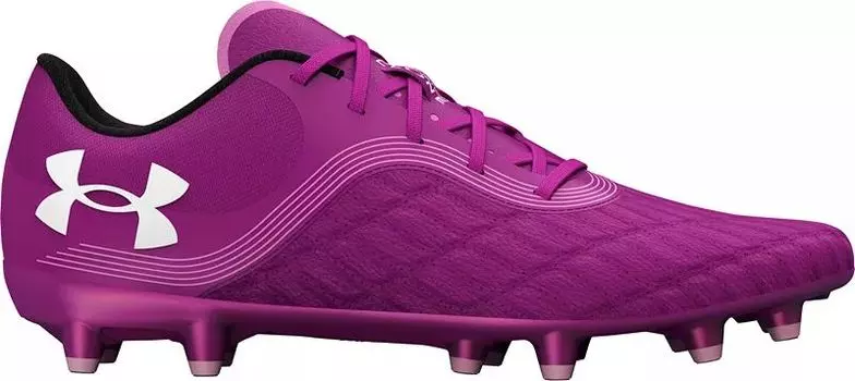 Футбольные бутсы Under Armour Magnetic Pro 3 FG, фиолетовый/белый