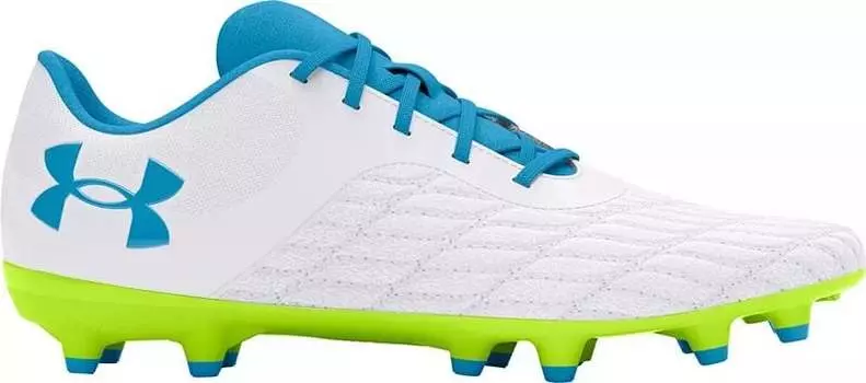 Футбольные бутсы Under Armour Magnetic Select 3 FG, белый/желтый