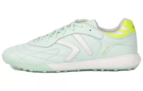 Футбольные бутсы унисекс с низким верхом мятно-зеленого цвета Kelme
