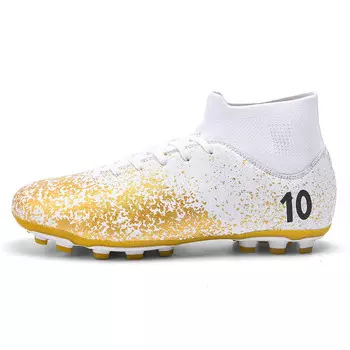 Футбольные бутсы унисекс средней высоты Kuding, розовый