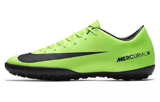 Футбольные бутсы Victory мужские низкие зеленые/черные Nike