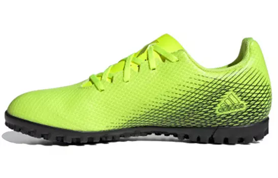 Футбольные бутсы X GHOSTED мужские низкие зеленые/черные Adidas