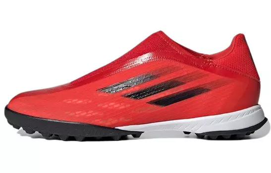 Футбольные бутсы X Speedflow мужские низкие красные/черные Adidas