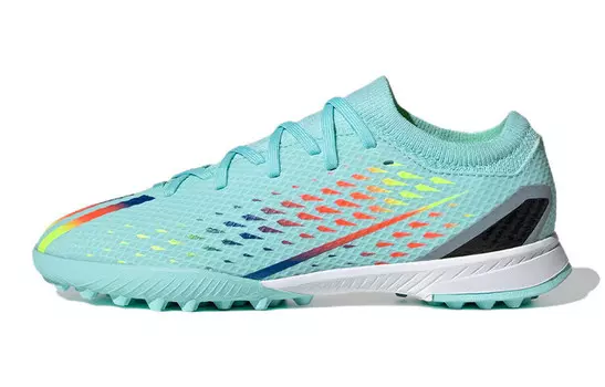 Футбольные бутсы X Speedportal Kids, низкие, синие/черные Adidas