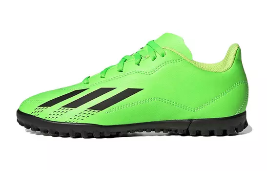 Футбольные бутсы X Speedportal Kids, низкие, зеленые/черные Adidas