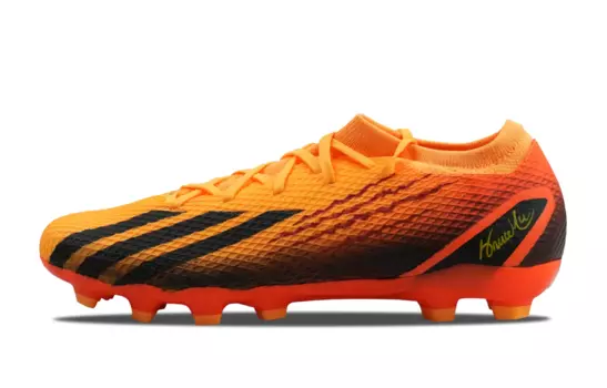 Футбольные бутсы X Speedportal унисекс с низким верхом желто-оранжевого цвета Adidas