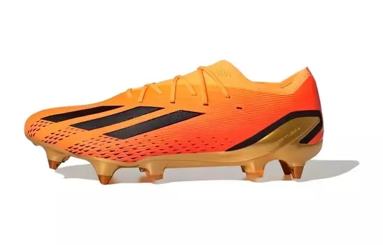 Футбольные бутсы X Speedportal унисекс с низким верхом оранжевого цвета Adidas