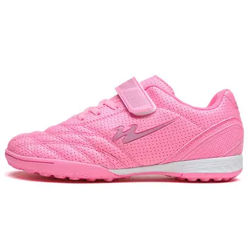 Футбольные бутсы женские с низким верхом белого цвета Binary, розовый