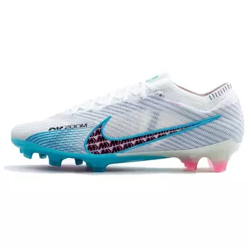 Футбольные бутсы Zoom Mercurial Vapor 15 мужские низкие белый/синий Nike