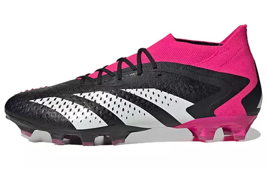 Футбольные бутсы Adidas Predator Unisex, черный/розовый