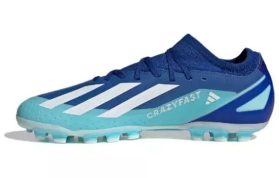 Футбольные кроссовки Adidas X Crazyfast.3 унисекс, синий и белый