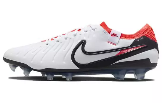 Футбольные кроссовки Nike Tiempo Legend 10 унисекс, белый/красный/черный