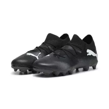 Футбольные кроссовки PUMA "FUTURE 7 MATCH FG/AG JR", белый
