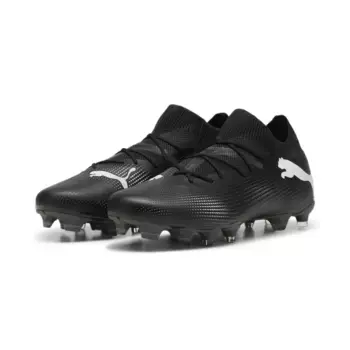Футбольные кроссовки PUMA "FUTURE 7 MATCH FG/AG", белый