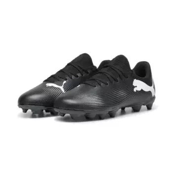 Футбольные кроссовки PUMA "FUTURE 7 PLAY FG/AG JR", белый