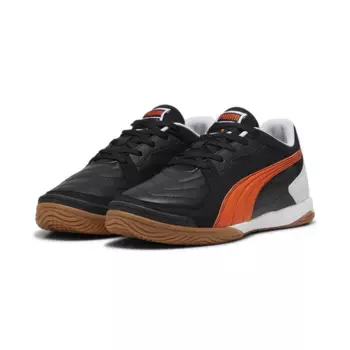 Футбольные кроссовки PUMA "PRESSING IV Futsal Shoes Adult", оранжевый