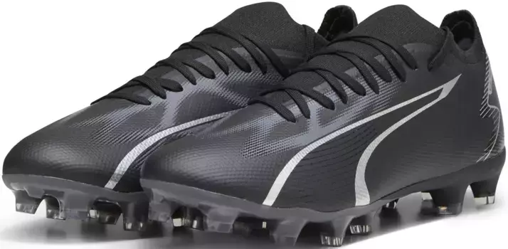 Футбольные кроссовки PUMA "ULTRA MATCH FG/AG", черный