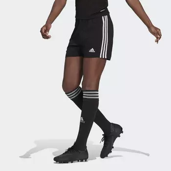 Футбольные шорты Adidas, черный/белый
