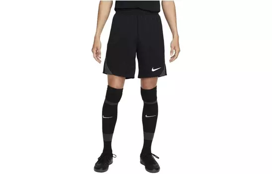 Футбольные шорты Dri-Fit Strike мужские черные Nike, черный