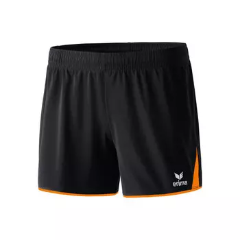 Футбольные шорты Erima, цвет schwarz/schwarz/orange