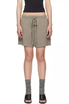 Футбольные шорты Fear Of God Essentials, цвет homestead heather