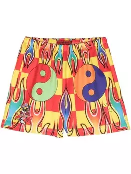 Футбольные шорты Либерального молодежного министерства Lym Fire Liberal Youth Ministry, красный