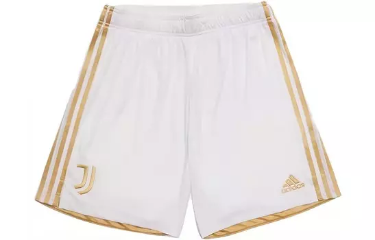Футбольные шорты мужские белые Adidas, белый