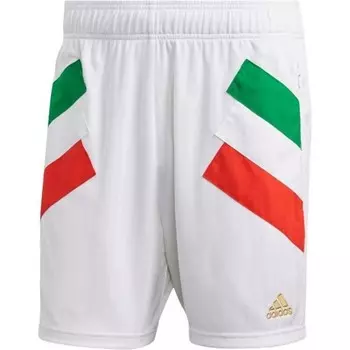 Футбольные шорты мужские белые Adidas, белый