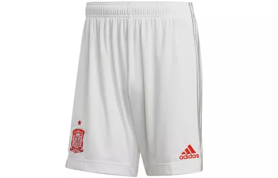 Футбольные шорты мужские белые Adidas, белый
