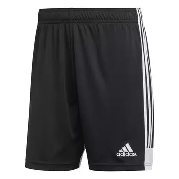 Футбольные шорты мужские черные Adidas, черный