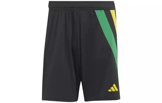 Футбольные шорты мужские черные Adidas, черный
