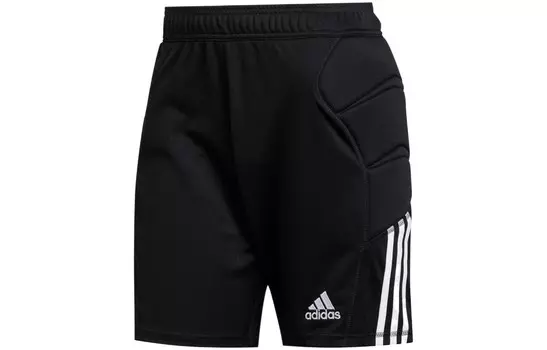 Футбольные шорты мужские черные Adidas, черный