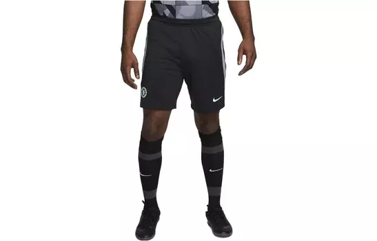 Футбольные шорты мужские черные Nike, черный