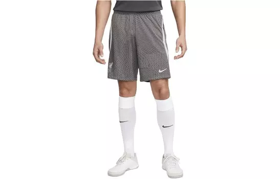 Футбольные шорты мужские серые Nike, серый
