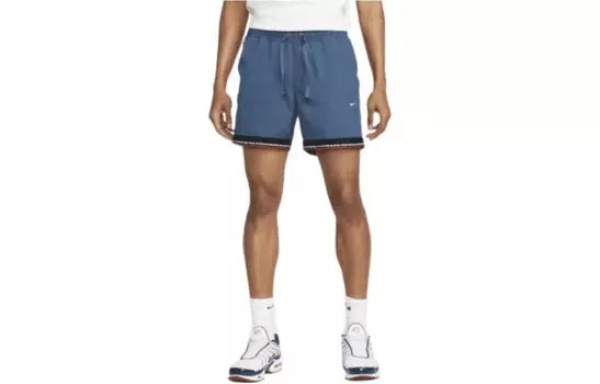 Футбольные шорты мужские синие Nike, синий