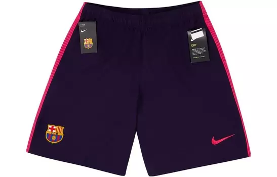 Футбольные шорты мужские темно-синие Nike, темно-синий