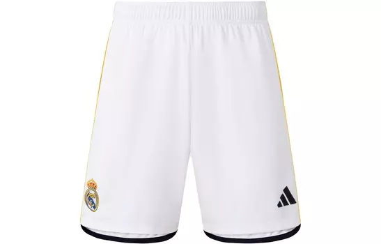 Футбольные шорты Real Madrid мужские белые Adidas, белый