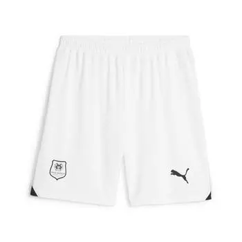 Футбольные шорты Stade Rennais FC мужские PUMA белые черные