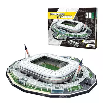 Футбольный стадион - ALLIANZ JUVENTUS - FC Juventus - 3D пазл 85 деталей HABARRI